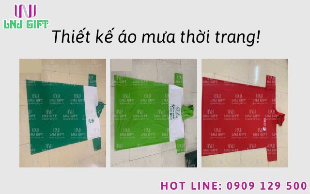 Đặt in áo mưa số lượng lớn cho từng nhóm đối tượng khách hàng khác nhau
