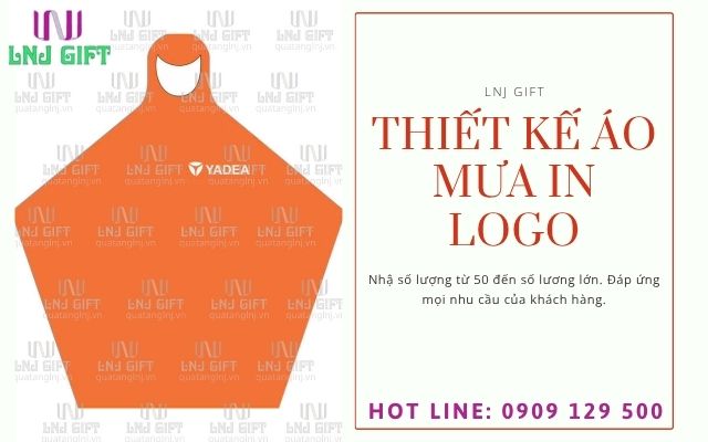 Thiết kế đồ họa đến hiệu quả thị giác của quà tặng áo mưa quảng cáo