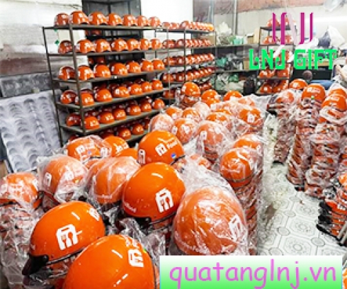 Mũ bảo hiểm nửa đầu ShopeeFood – mũ bảo hiểm giá tại xưởng