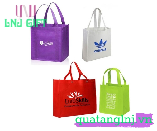 sản xuất túi vải không dệt in logo theo yêu cầu tại HCM