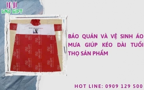 Bảo quản và vệ sinh áo mưa giúp kéo dài tuổi thọ sản phẩm